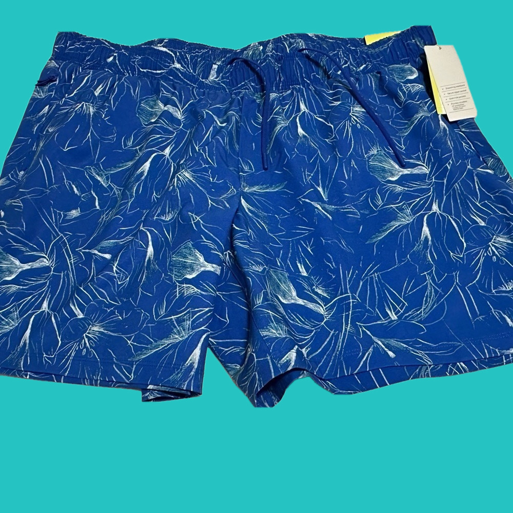 Men’s swim trunks, unlined, size XL, NWT!!